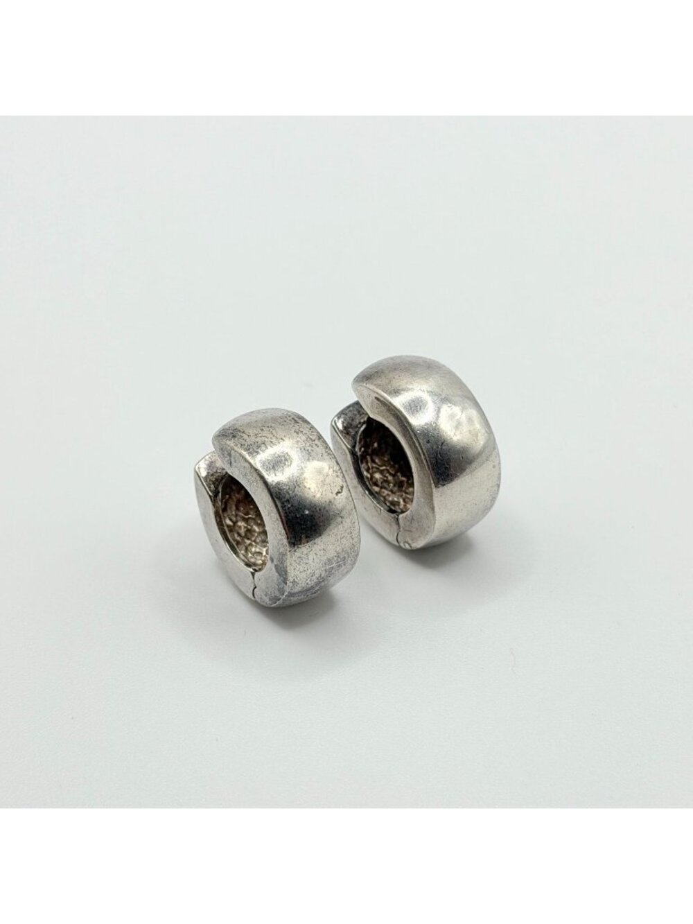 925 Sterling Silver Hoop Earrings - Classic Minimalist Design